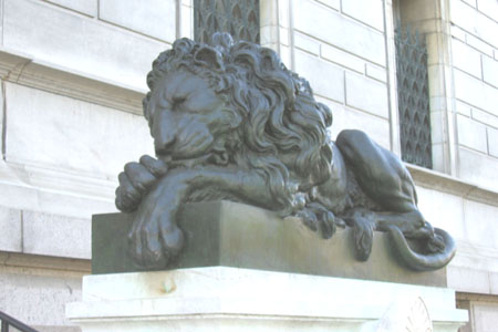 Corcoran Gallery Lion