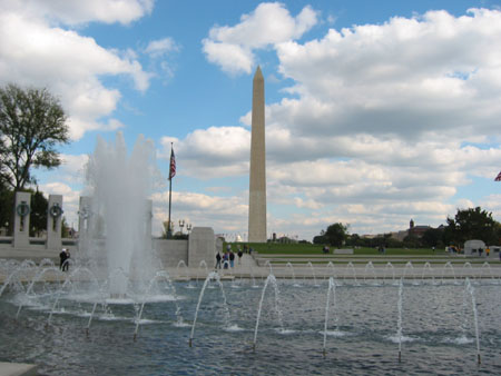 Washington Monument from the WWII Memorial